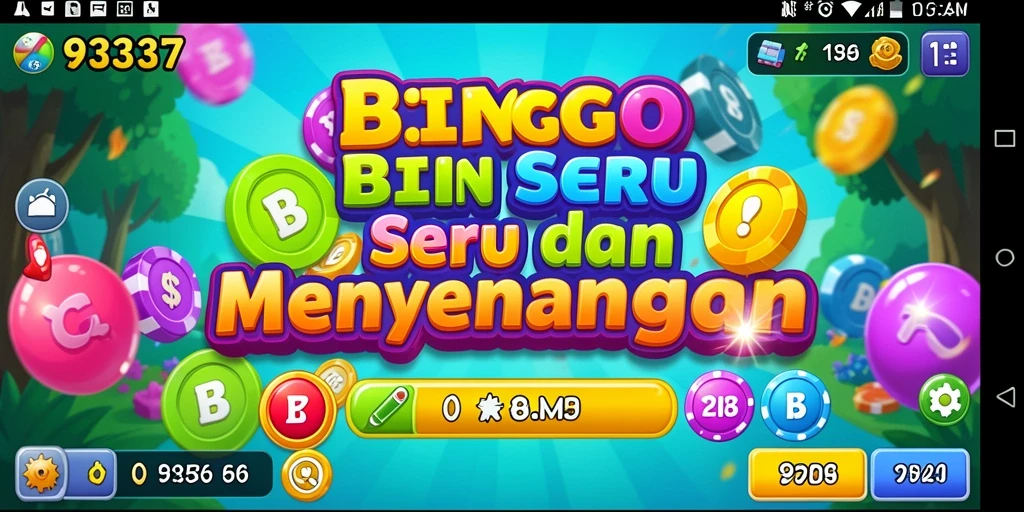 Tampilan gameplay Bingo yang seru dan menarik di 93337.