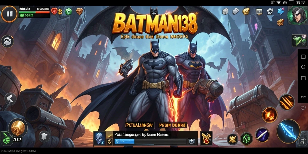 Screenshot gameplay dari <strong>BATMAN138</strong> yang menunjukkan aksi seru dalam petualangan MMORPG.