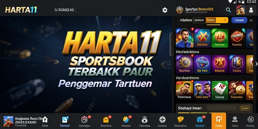Tampilan screenshot gameplay HARTA11 yang menarik dan interaktif.