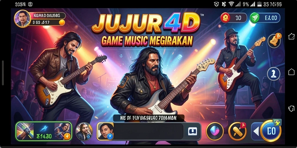 Tampilan gameplay JUJUR4D yang menarik dan interaktif.