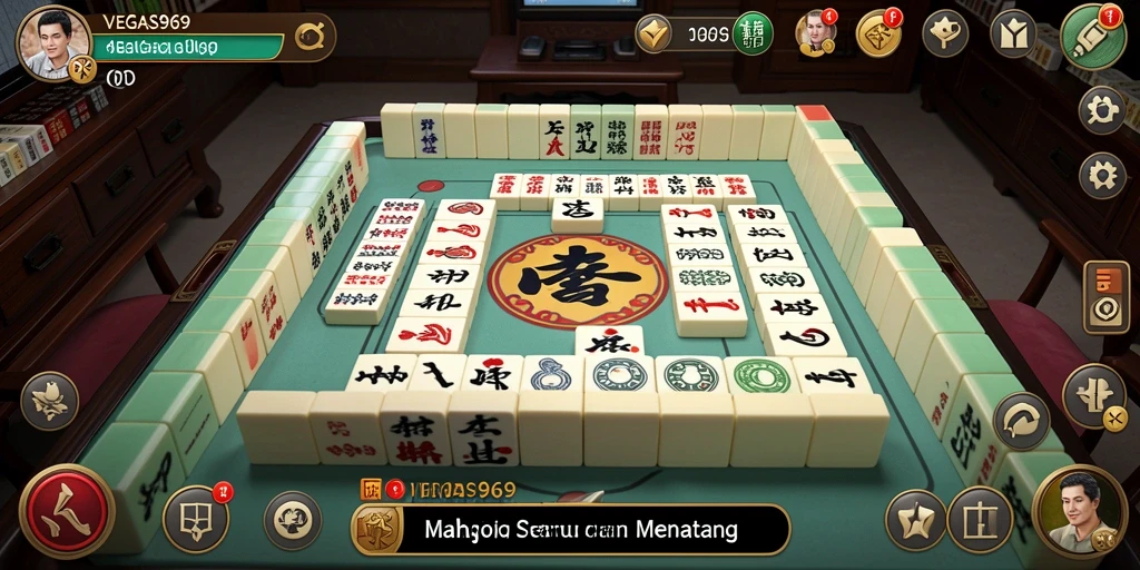 Gameplay seru dan menantang di VEGAS969 Mahjong.